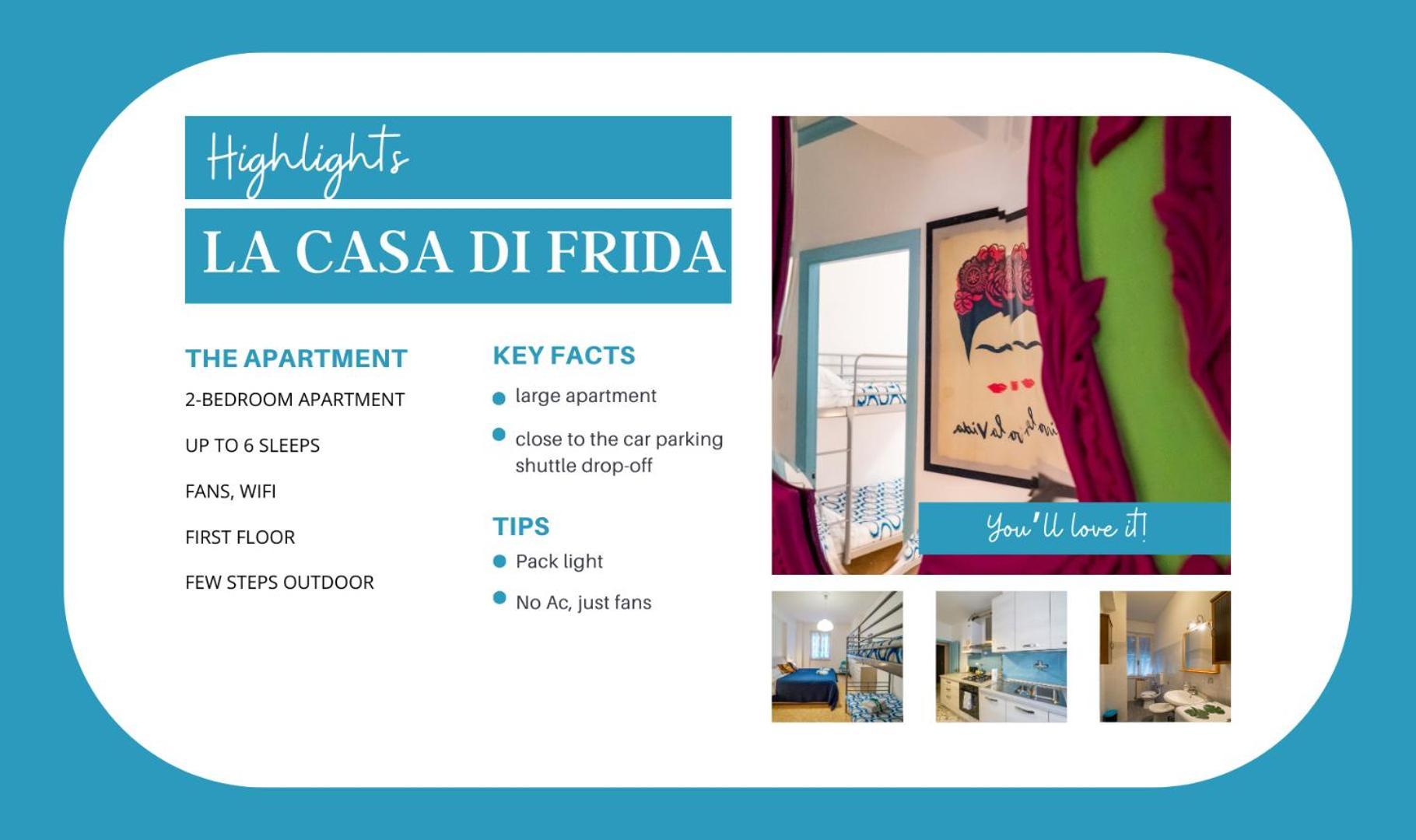 شقة La Casa Di Frida فيرناتْسا المظهر الخارجي الصورة